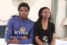 Amateur Ebony Couple Get It On