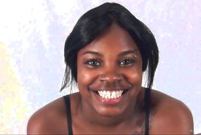 Ebony Babe Is Ready For Anything