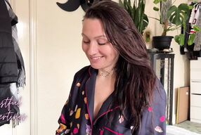 Stepmom catches me filming her, reluctant to cheat on dad she still lets me cum on her hairy milf pussy