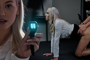 Beautiful Blonde Doctor Gets Used and Begs For Cock - Freeze Time Stop Sex Creampie