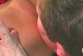 This kinky Asian whore gets her pussy licked and deepthroated after a game of pool party