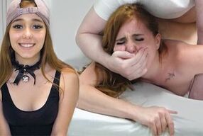 Lya Cutie gets roughed up and creampied in POV - Your Neighbor's Wife is Away