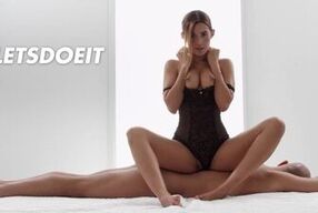 Lena Coxx & her two naughty students take turns on Charlie Dean's big dick in a threesome frenzy