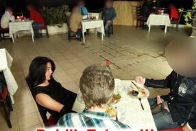 PUBLIC EXTREME! Hot licking and fucking orgy in a restaurant
