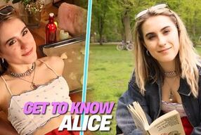 Alice's solo play with new toys leads to a real orgasm in HD