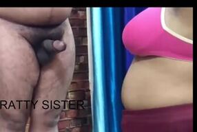 Watch this Indian girlfriend get her tight pussy pounded by her boyfriend's lover - Hindi talks!