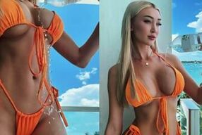 Frances Bentley's massive tits and ass take a hardcore pounding in POV