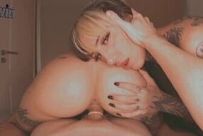 Watch Argentina & Blaze Rager get their big asses pounded and creamed in exclusive POV action