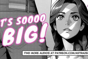 Tomboy Roommate Discovers Your Huge Monster Cock with Erotic ASMR Audio