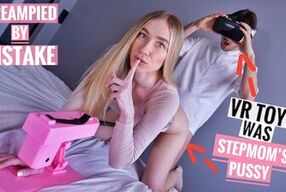 VR SLUT or STEPMOM? She TRICKED ME INTO RAW CREAMPIE! (CAUGHT ON CAMERA)