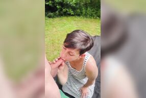 Big Cumshot on My Tits