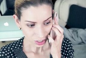 Spanish Teacher fucks you whilst talking to your Mom on the phone