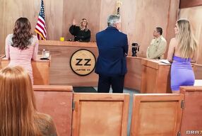 Sexcourt! A Case Of Tit For Spat Natalia Starr, Chantal Danielle Brazzers