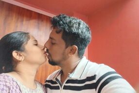 DESI COUPLES EXTREME ROMANCE TEMPTED HIM TO CUM INSIDE HER PUSSY