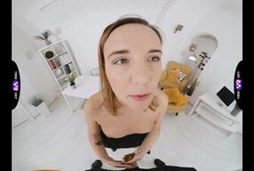 Ambitious Poppy Pleasure Sucks Boss Cock To Get The Job - TmwVRnet