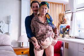 first anal sex with a ugly granny