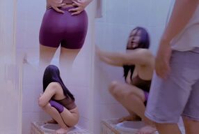 I had to take a nap and take a nap in the bathroom.