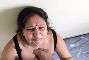 Cum in Mouth Hand Job Blow Job Sucking Cum