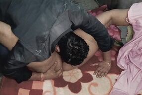 Step son fucked his step mother very lovingly ( milf mom )