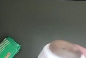 I busted all over my toy ????