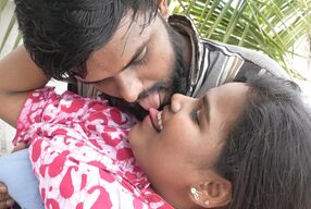 new tamil girl was weeping in the field of people without recognition, then brought it to the house and fucked