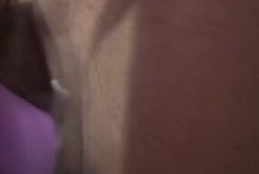 Leaking Cream from myStretched Pussy - Thick & Fishnet Close-Up