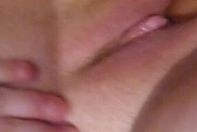 Teasing Huge Clit With Dildo And Fucking That Fat Juicy Pussy