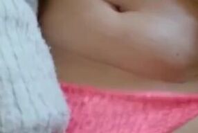 Just the Tip.. (Big Natural Tits) - Feeding My Hungry Tight Pussy