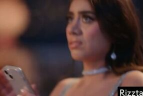 Hot Violet Myers Gets Fucked By White Guy Imagine The Sensation Over His Dick When Latina Godess Twerk On It