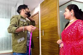 Indian trailer come to home for steaching blowuse and fuck her owner Full night sex video with huge cock hindi audio