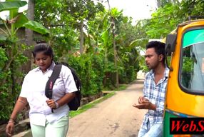 Beautiful College Girl Hot sex with Taxi Driver! Plz Don't Cum Inside