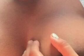 I masturbate my pussy on the way to work