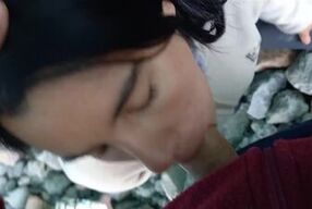 Mamada en publico en el Glaciar Hielo Azul