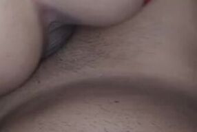 big ass girl jumps and bounces on my hard penis and makes me cum, yummy ????????