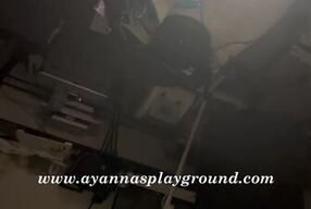 Ayanna Lee XXX- Blasian Beauty Sucks BBC LIVE & Gets MASIVE CUMSHOT on Pretty Face!!