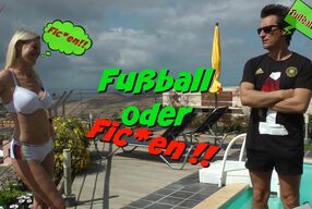 Football or fucking ?! Horny fucked in front of the public viewing!