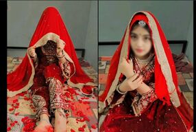 Desi First night romantic rough sex , beautiful Indian Village wife tight pussy hindi sex.