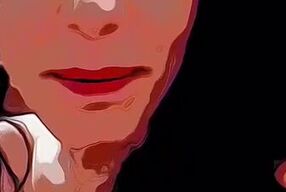 Ragazza si masturba con due sex toys