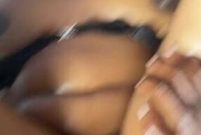 Canadian ebony teacher filled with Bbc till cum bubble all over the pussy