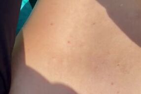 Petite girl Anal fucked outdoors