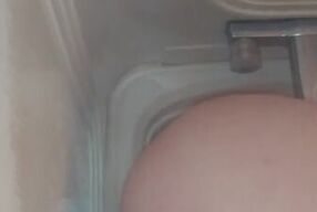 Fucking my ass in the shower
