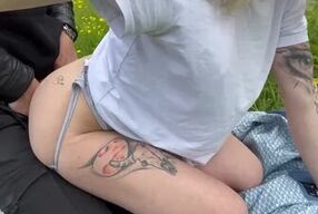 A Stranger Fucks me at a Public Park & Cums inside me