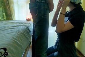 QUESTO non fa per ME: ammanettata e sborrata IN GOLA