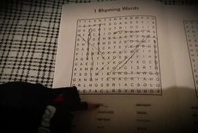 Rhyming. Word Search 1