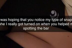 I snap with my best friend after gym together