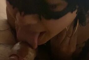 Latina cheating on husband gives bomb head