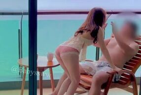 Babyssww - Good morning from the Sea สาวไทยสุดสวย โดนจัดหนักยามเช้าไปกับวิวทะเล