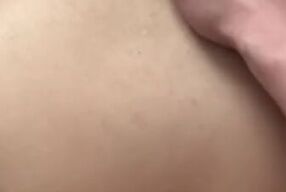 Cumshot on Pinay Big Ass After Shower