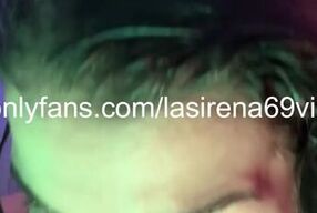 Watch LaSirena Shower While She Play With Her Huge Toy