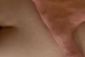 Pregnant wife squirts & milks big boobs